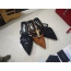 생로랑 YSL 로고 미들힐 펌프스