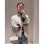 생로랑 리버서블 크롭 재킷
