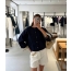 셀린느 트리옹프 메탈 참 데님 쇼츠