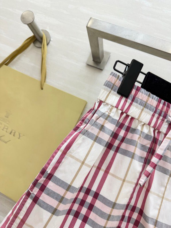버버리 빈티지 체크 하프팬츠