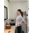 셀린느 트리옹프 자수 반팔 티셔츠
