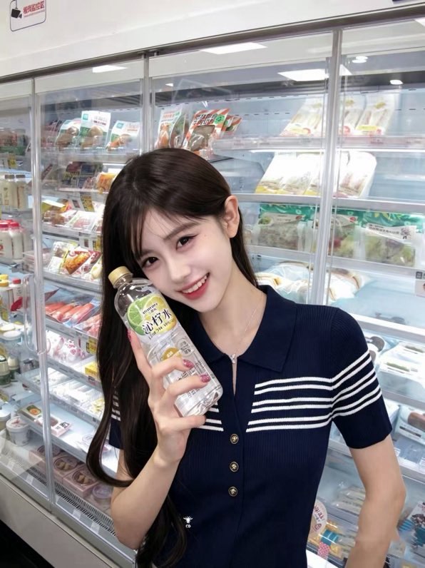 디올 스트라이프 폴로 니트 반팔