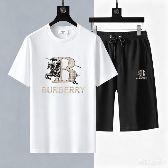 버버리 2026SS 반팔 & 반바지 세트