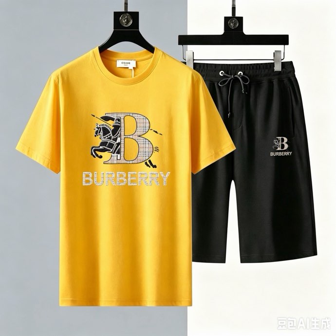 버버리 2026SS 반팔 & 반바지 세트
