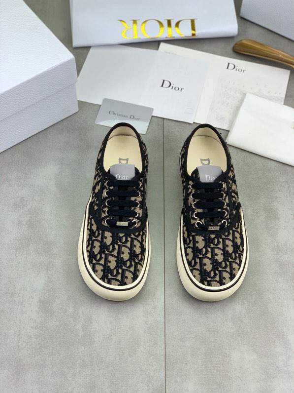 디올 Walk'n Dior 오블리크 플랫폼 스니커즈