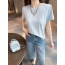 샤넬 2026SS 퀼팅 자수 반팔 티셔츠