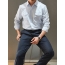 디올 스트라이프 코튼 셔츠