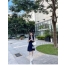 톰브라운 플리츠 민소매 원피스