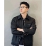 프라다 블랙 카라 재킷
