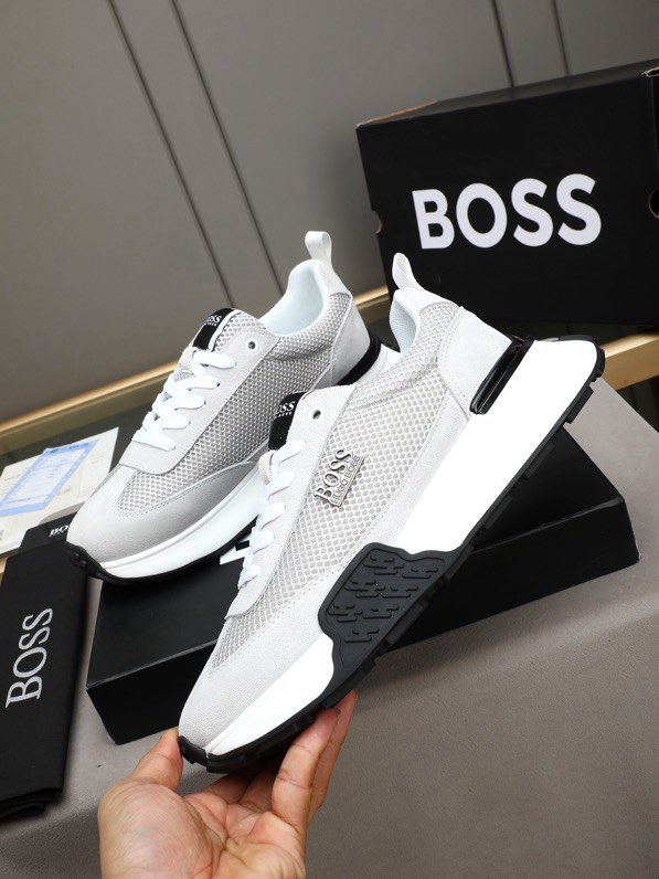 BOSS 남성 캐주얼 스니커즈