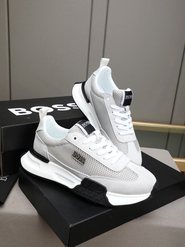 BOSS 남성 캐주얼 스니커즈