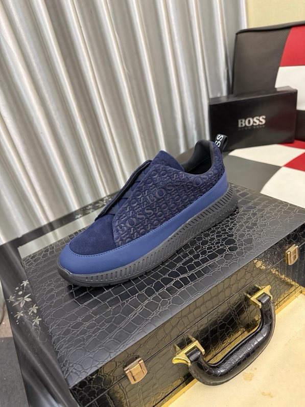 BOSS 남성 캐주얼 스니커즈