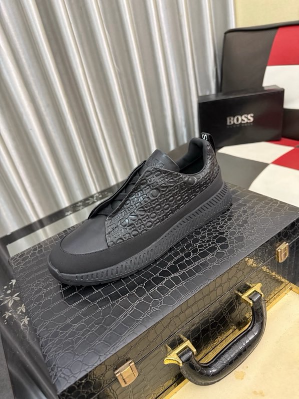 BOSS 남성 캐주얼 스니커즈