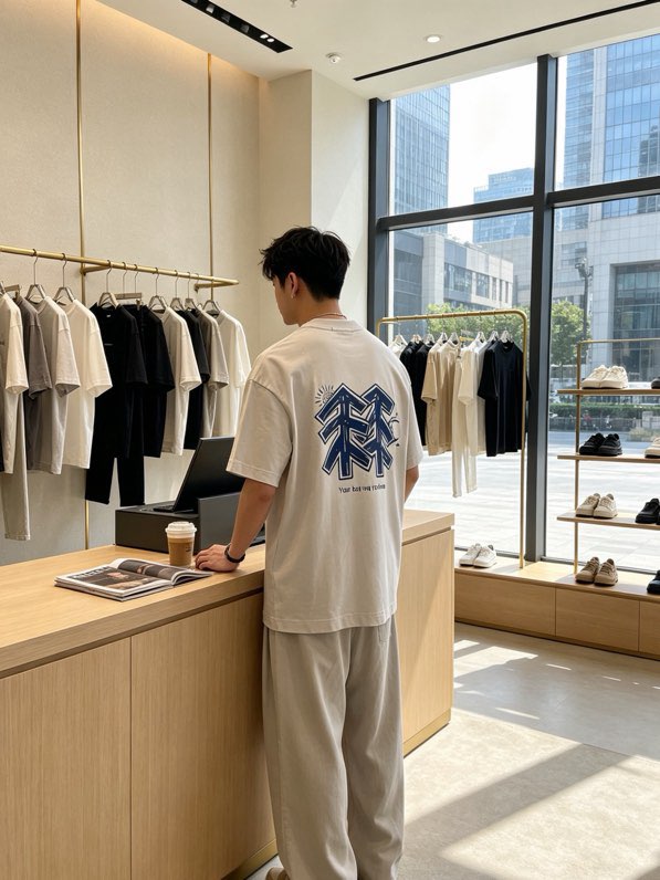 코오롱스포츠 프리미엄 반팔 티셔츠