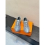 에르메스 프리미엄 가죽 스니커즈