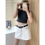 샤넬 26SS 자수 큐롯 팬츠
