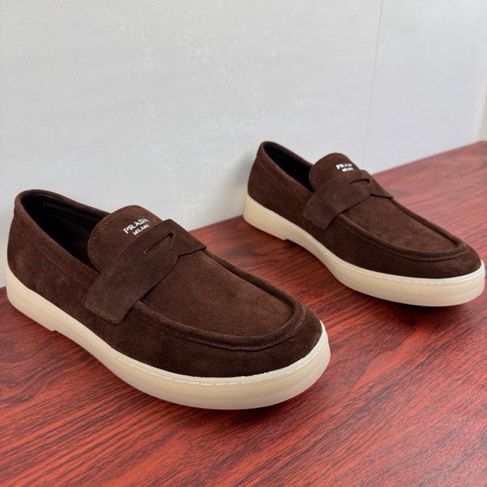 프라다 스웨이드 페니 드라이빙 로퍼