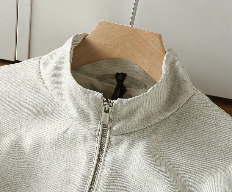 제냐 프리미엄 린넨 집업 자켓