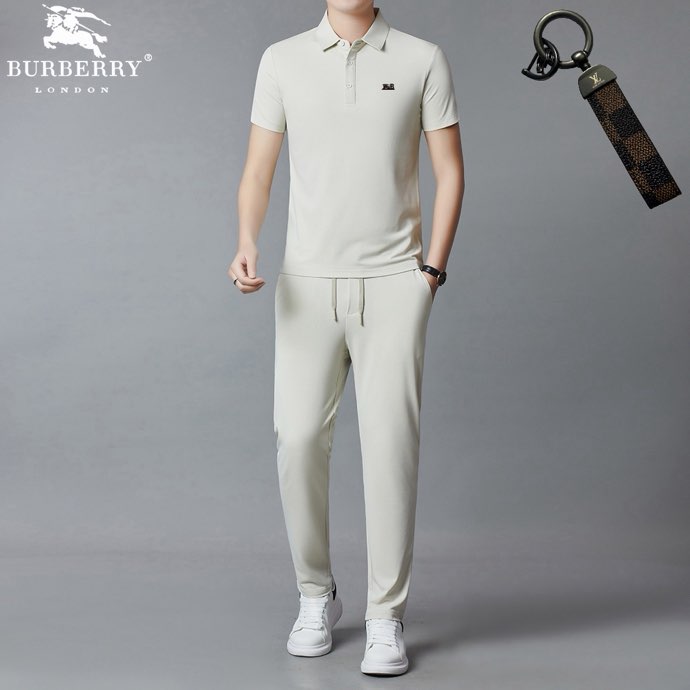 버버리 2026 S/S 프리미엄 폴로셔츠 & 조거팬츠 세트 130
