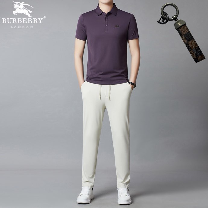 버버리 2026 S/S 프리미엄 폴로셔츠 & 조거팬츠 세트 130
