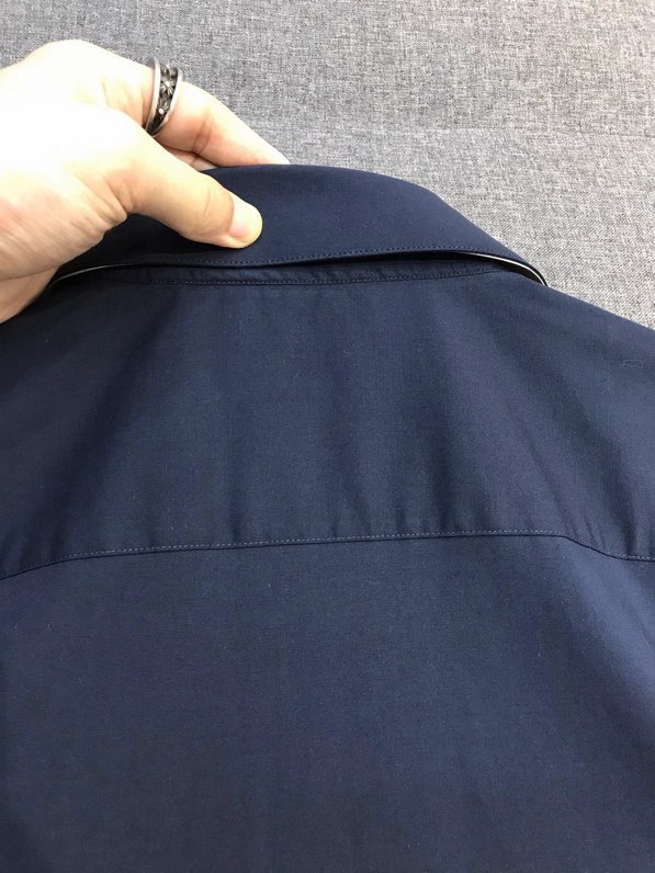 프라다 쿠바 칼라 반팔 셔츠