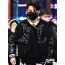 루이비통 레더 슬리브 바시티 재킷 (남녀공용) 805