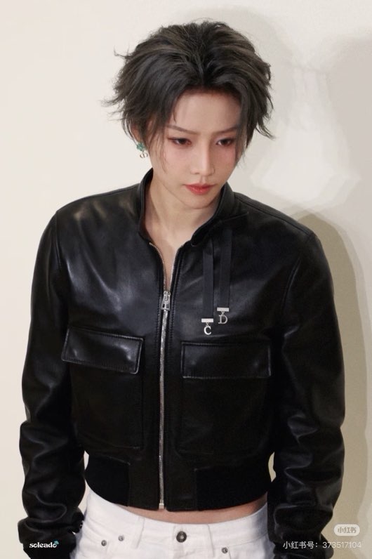디올 램스킨 레더 재킷