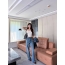 생로랑 2026 FW 와이드 데님 팬츠