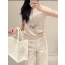 디올 2026 SS 플라워 자수 니트 반팔