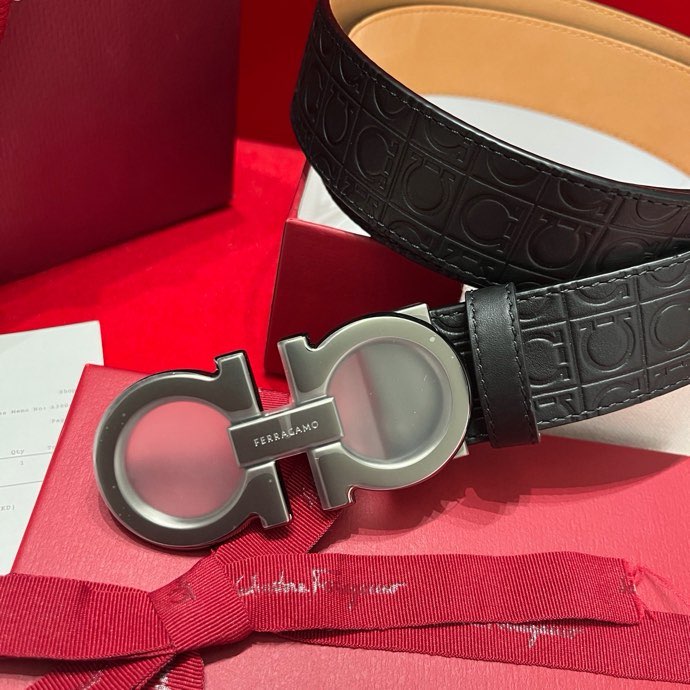 페라가모(Ferragamo) 간치니 리버서블 레더 벨트