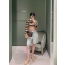 프라다 2026 S/S 워싱 데님 쇼츠