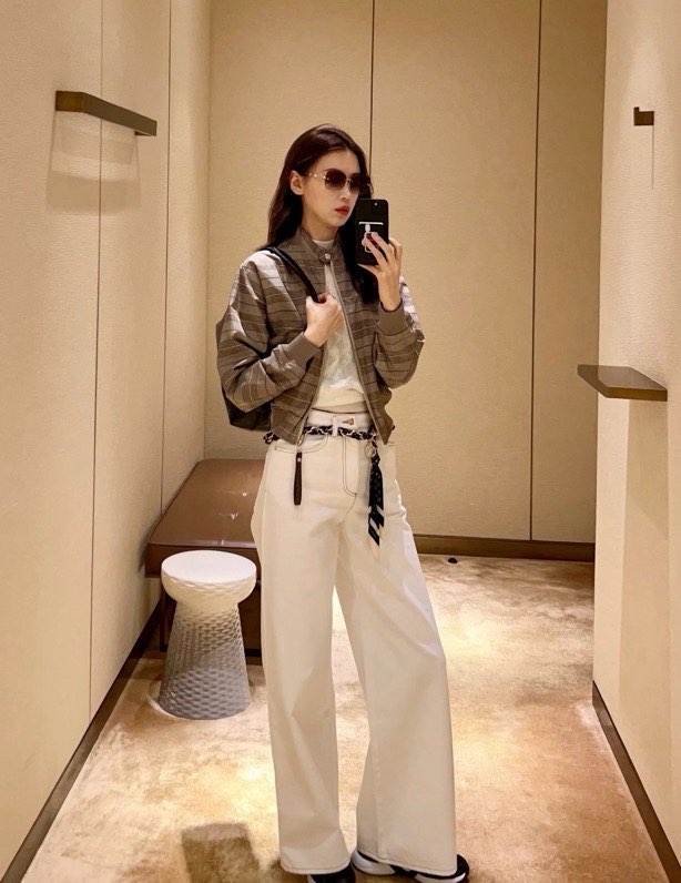 루이비통 2026 S/S 리버시블 모노그램 체크 재킷