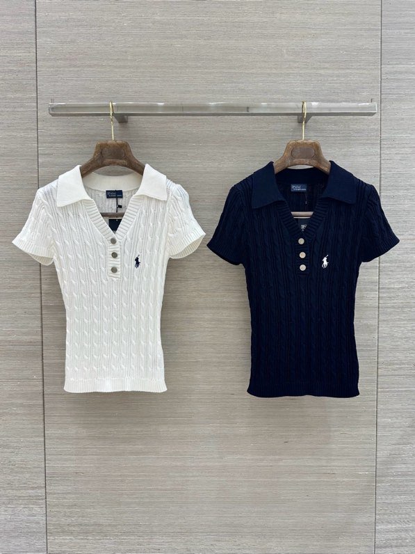 랄프 로렌 2026 S/S 폴로 니트 반팔 티셔츠