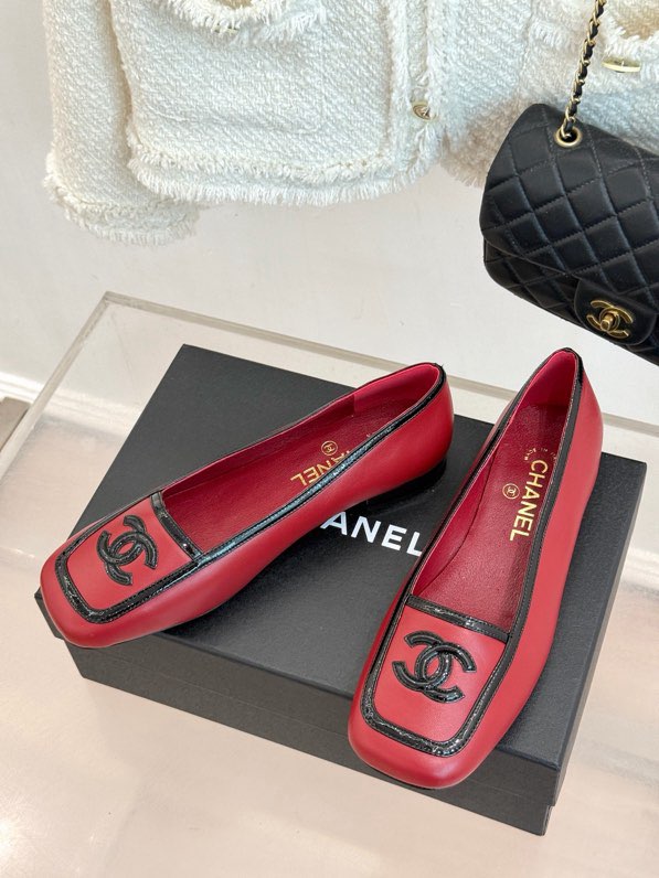 샤넬(CHANEL) 26AB 더블 C 스퀘어토 슬링백 플랫 샌들