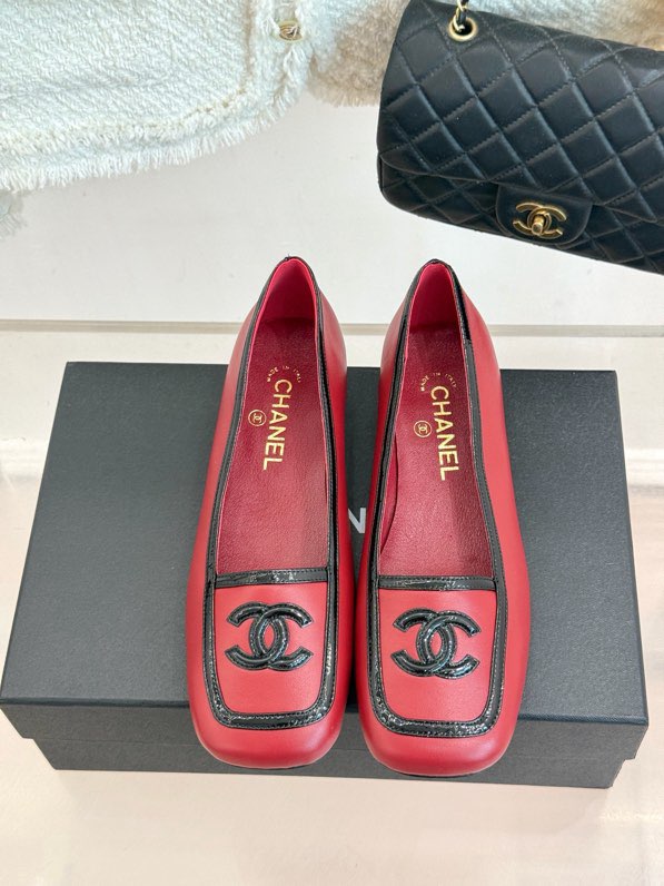 샤넬(CHANEL) 26AB 더블 C 스퀘어토 슬링백 플랫 샌들