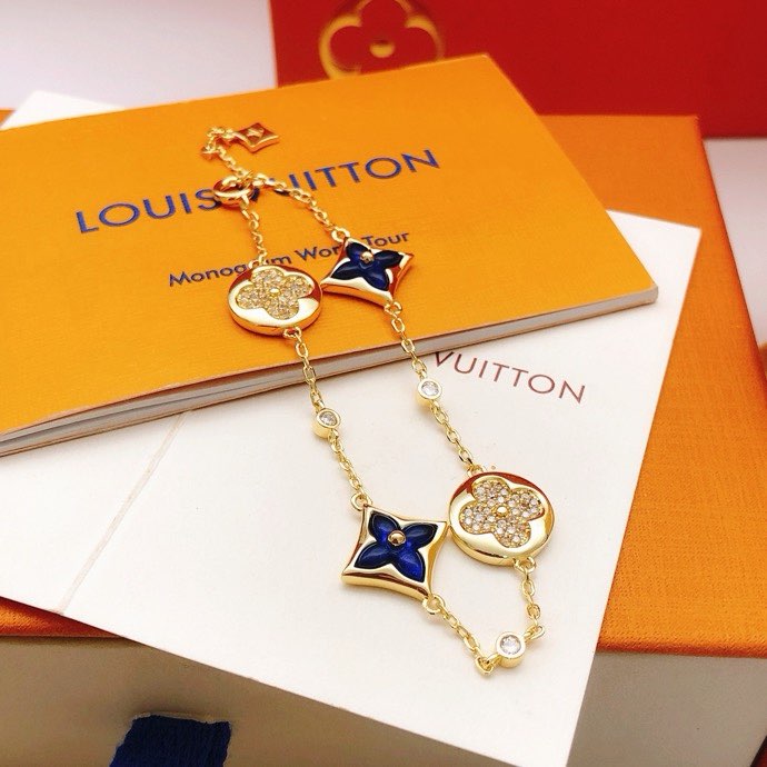 루이비통(Louis Vuitton) 블루 마더오브펄 브레이슬릿