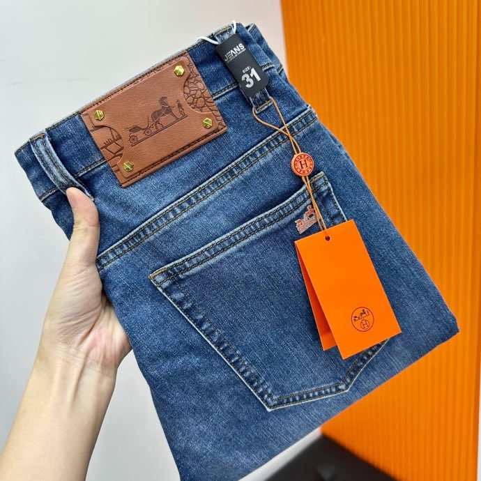 에르메스(HERMÈS) 2026 S/S 프리미엄 오리지널 데님 팬츠