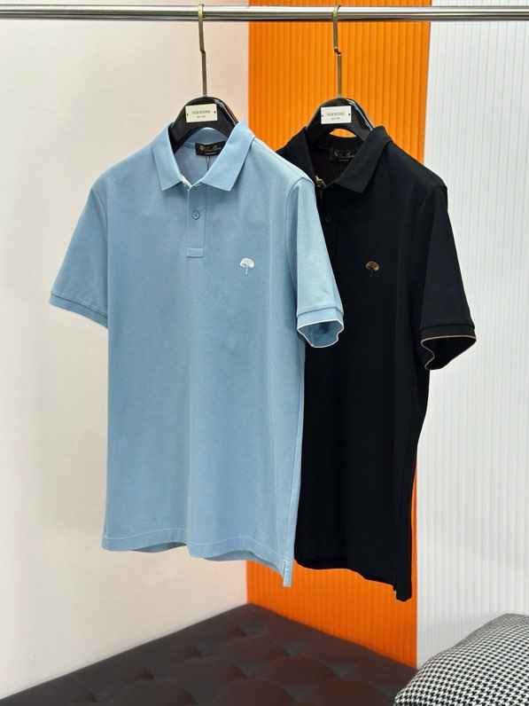 로로피아나(LORO PIANA) 2026 S/S 프리미엄 피마코튼 폴로 셔츠