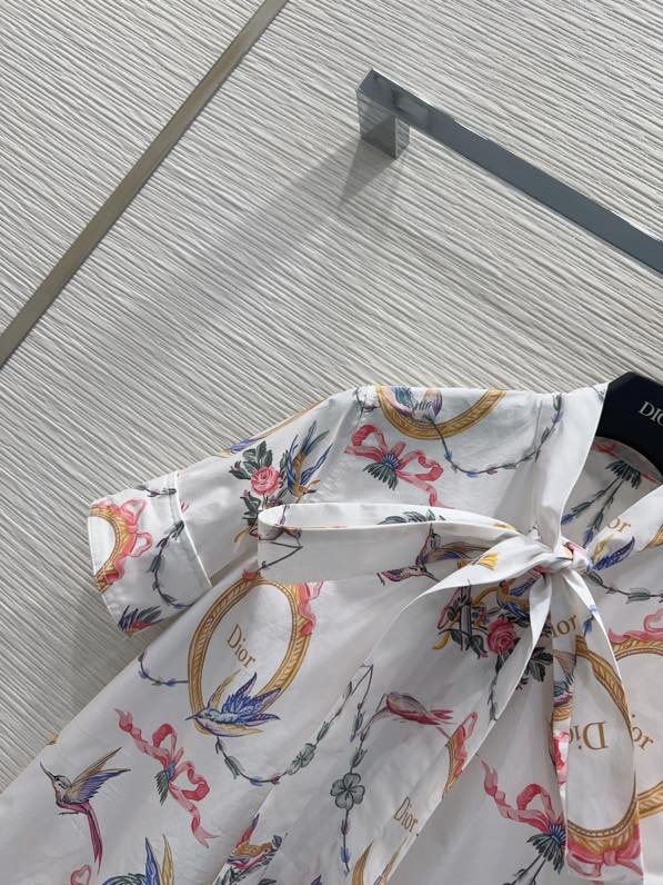 디올(Dior) 2026 FW 프린트 셔츠