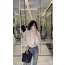 생로랑(Saint Laurent) 2026 Early Fall 프렌치 궁전풍 크롭 블라우스