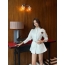 펜디(FENDI) 더블 F 벨트 린넨 셔츠 자켓