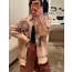 샤넬(CHANEL) 뉴스페이퍼 프린트 새틴 셔츠