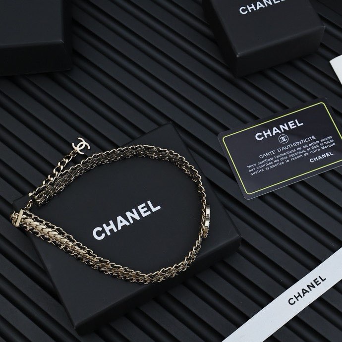 샤넬(CHANEL) 더블 CC 레이어드 목걸이