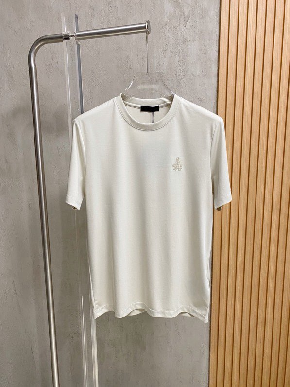 프라다 2026 FW 로고 라운드넥 반팔티