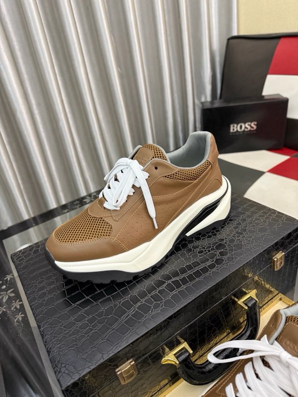 BOSS 남성 프리미엄 캐주얼 스니커즈