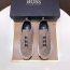 BOSS 레더 캐주얼 스니커즈