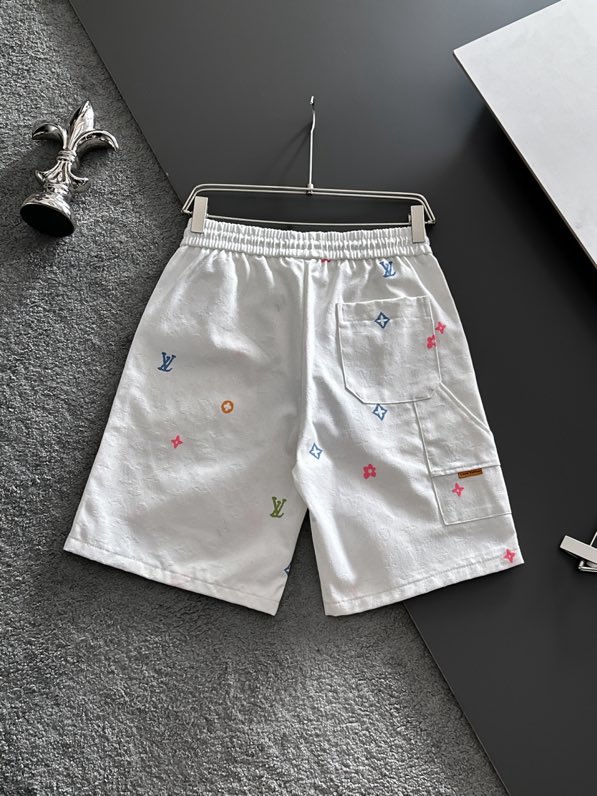 루이비통 LV 로고 캐주얼 하프팬츠
