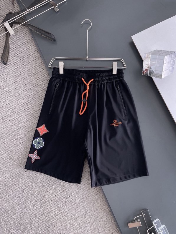 루이비통 LV 로고 캐주얼 하프팬츠