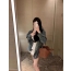 샤넬 워싱 데님 셔츠