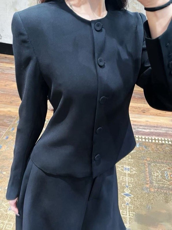 디올 울 자켓 & 하이웨이스트 스커트 투피스 세트